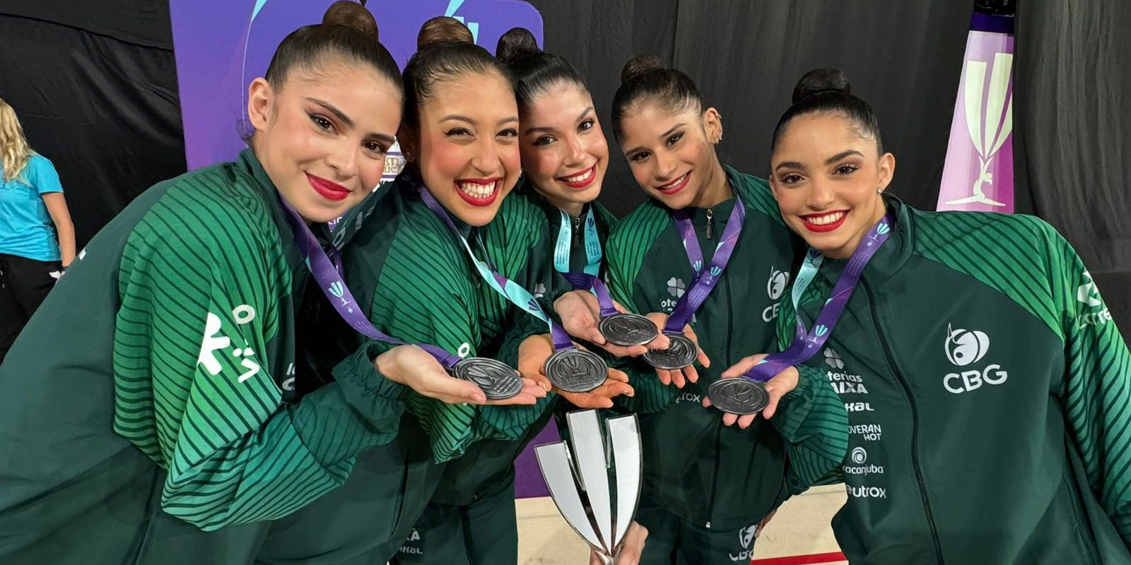 Ginástica rítmica: Brasil é prata em última competição antes de Paris