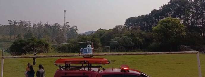 Homem é resgatado após cair num poço em Mairinque