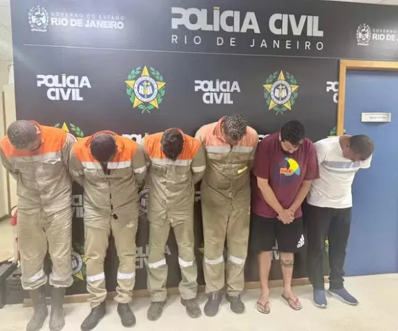 Quadrilha furtava cabos da Light com uniformes e viaturas falsas