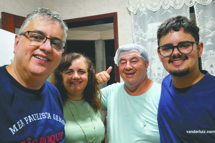 Momentos de Celebração: André, Regina e Francisco