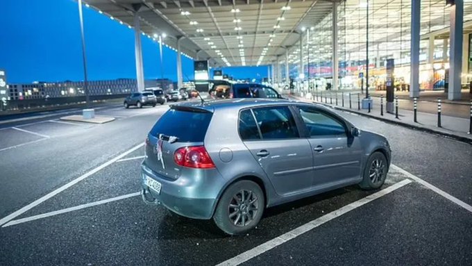 Carro abandonado em aeroporto de Berlim acumula dívida milionária e levanta suspeitas