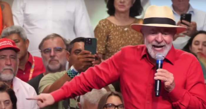 Lula critica interferência estrangeira e defende soberania nacional em evento do PT no Rio de Janeiro