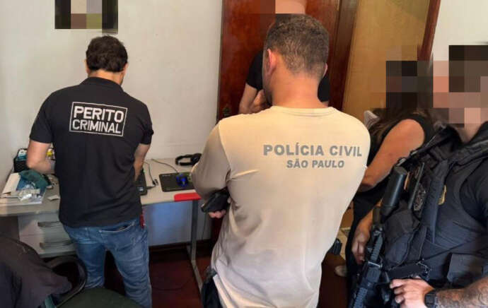 Suspeito de compartilhar pornografia infantil é preso em centro de educação infantil em Sorocaba