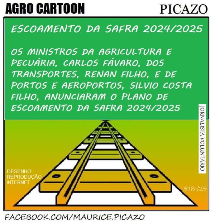 AgroNotícias: Escoamento da safra 2024/2025